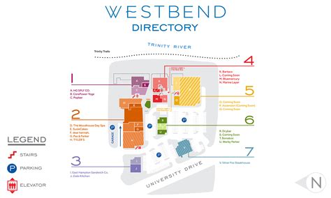 Directory Northpark Mall Map