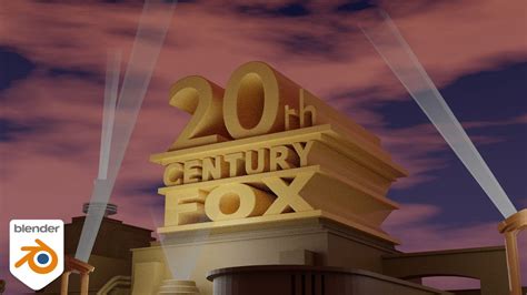 20th Century Fox Logo Blender