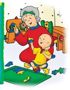 Caillou . Games . Puzzle Game . Intro | PBS Kids