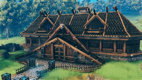 Longhouse Valheim Build