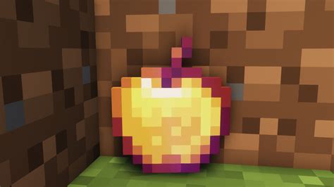 How rare is an enchanted golden apple in Minecraft?