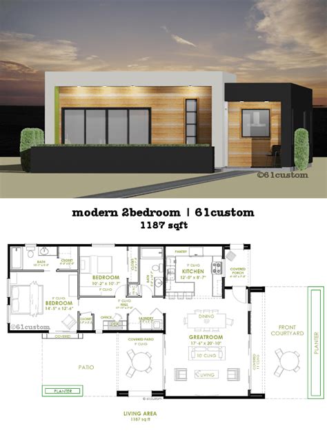 42 Simple House Plans 2 Bedroom 2 Bath Modern – New Home Floor Plans