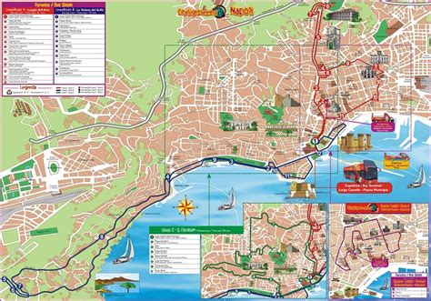 Naples Attractions Map | FREE PDF Tourist City Tours Map Naples 2025