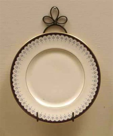 CURLY CUE 1 PLATE VERTICAL WALL DISPLAY HANGER HOLDER 9-10" PLATES ...