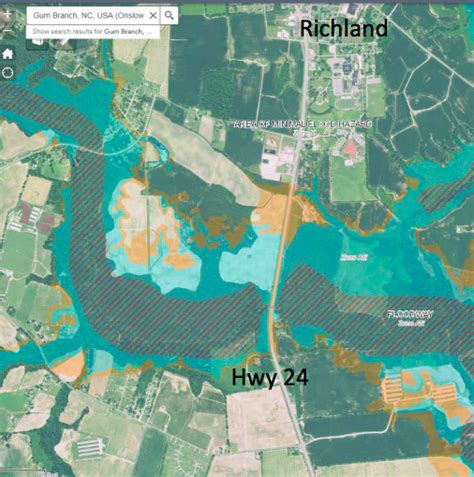 North Carolina Flood Zones, Maps, & Projections for Hurricane Florence ...