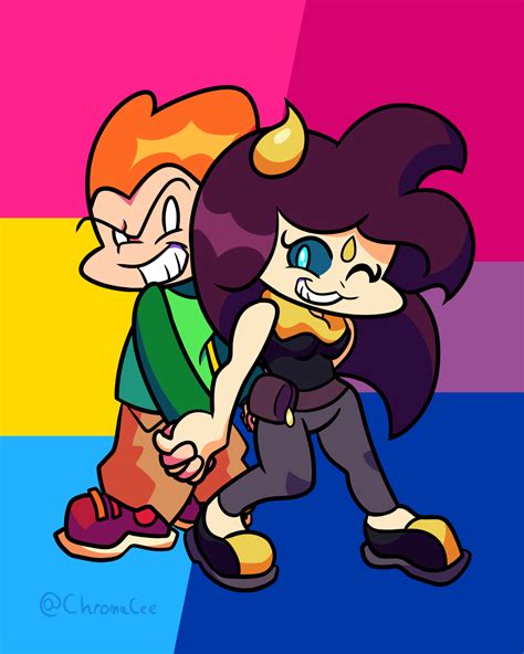 Pico x Herra Pride Month Art [FNF Style] by ChromaCee on Newgrounds