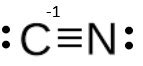 What is cyanide's Lewis structure? | Homework.Study.com