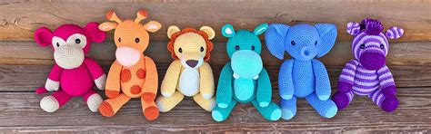 Free Safari Animal Amigurumi Patterns | Jess Huff