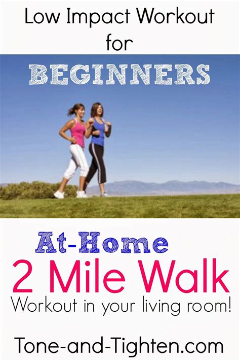 Low Impact Workout for Beginners: At Home 2 Mile Walk