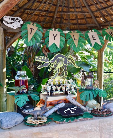 Dinosaur Birthday Party Decorations Diy | Shelly Lighting