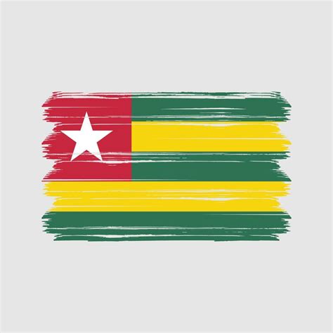 Togo Flag Vector. National Flag 11246786 Vector Art at Vecteezy