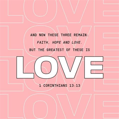 1 Corinthians 1313 Niv And Now These Three Remain Faith Hope And