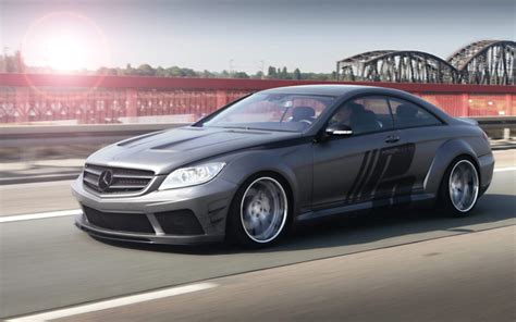 mercedes, Cl, Black, Edition, Wide, Body, Tuning, Road, Bridge, Motion ...