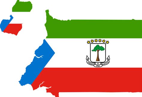 Download Equatorial Guinea, Flag, Map. Royalty-Free Vector Graphic ...