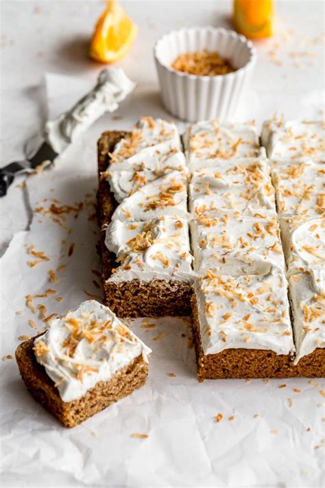 Vegan Chai Cake with Orange Cardamom Frosting - Crumb Top Baking