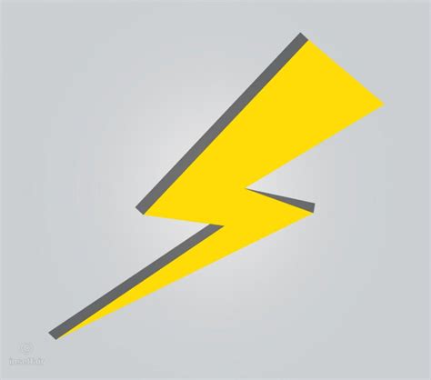 Yellow Lightning Bolt Logo - LogoDix