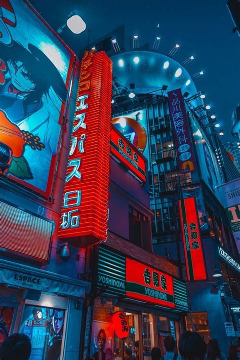 Cyberpunk Anime Tokyo Aesthetic Wallpaper / ️ dm for prints on demand.