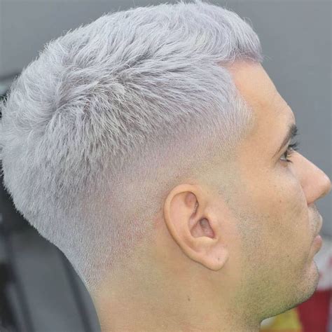 Grey Hair Color Men, Cool Hair Color, Gray Hair, Blonde Hair, Mens ...