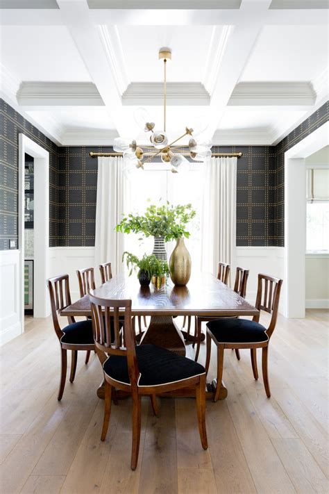 dining room lighting ideas Coffered jantar hgtv decortrendy - Dining ...