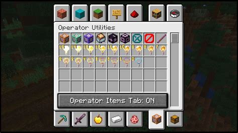 Minecraft - How To Get The Operator Items Creative Inventory Tab! - YouTube