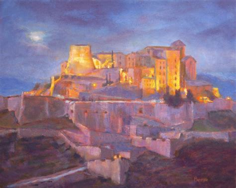 Parador de Cardona, Spain - Oil Painting