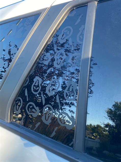 Ghost Face Halloween Car Decal – DCPRINTS