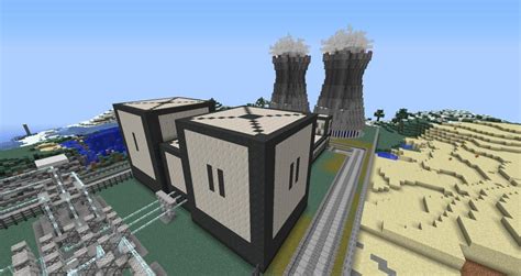 TEKKIT Nuclear power plant Minecraft Map