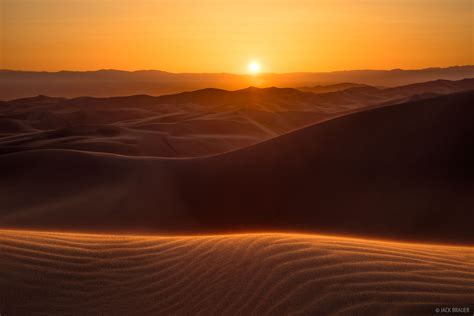 Sunset in the Great Sand Dunes | Great Sand Dunes, Colorado | Mountain ...