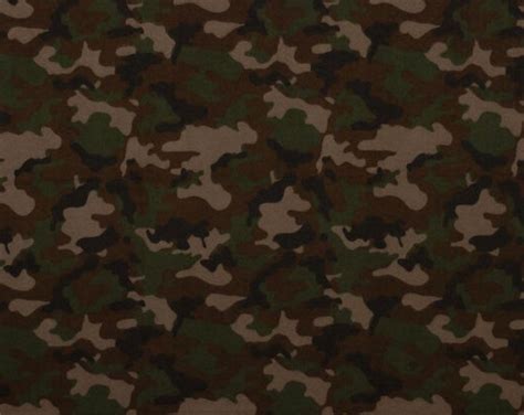 Camo Flannel Fabric by the Yard Camouflage Flannel Camo Fabric Fat ...