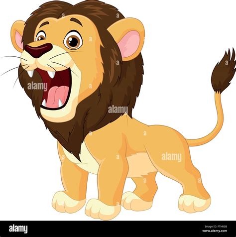 Cartoon Lion Roaring High Resolution Stock Photography and Images - Alamy