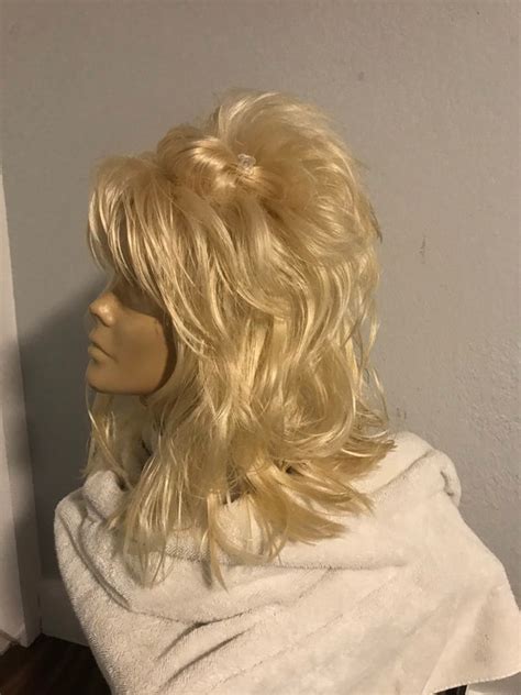 Custom Styled Dolly Parton Wig Shoulder Length | Etsy