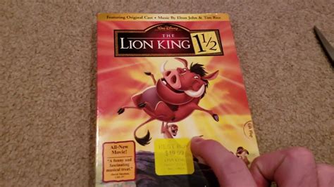 The Lion King 1 12 Dvd