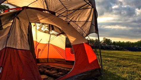 The not-so-hidden camping spot next to Firefly Music Festival