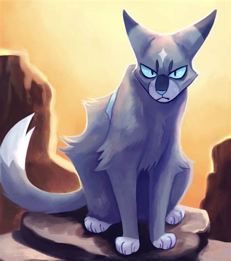 Bluestar by geckozen on Tumblr | Warrior cats art, Warrior cat drawings ...