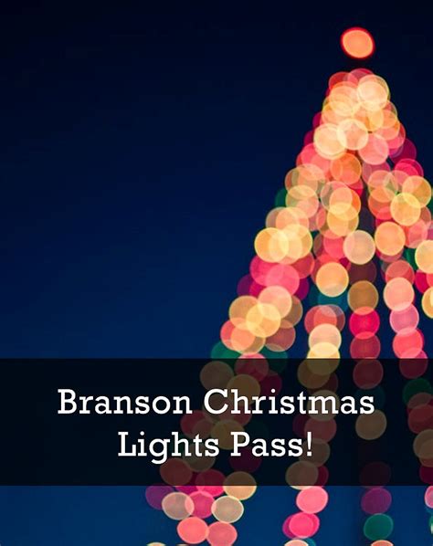 Branson Christmas Lights Pass! - 2022 Special - Branson Travel Office