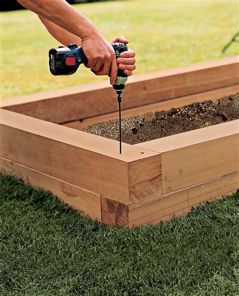 How To Build a Raised Planting Bed | Building a raised garden, Raised ...