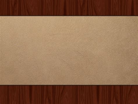 Brown Texture With Wood Band Background For PowerPoint, Google Slide ...