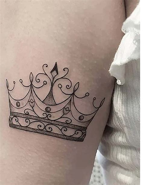 Queen Crown Drawing Tattoo