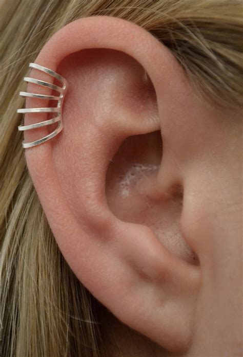 Helix Ear Cuff Six Wire Ear Cuff Ear Wrap Helix Cuff - Etsy