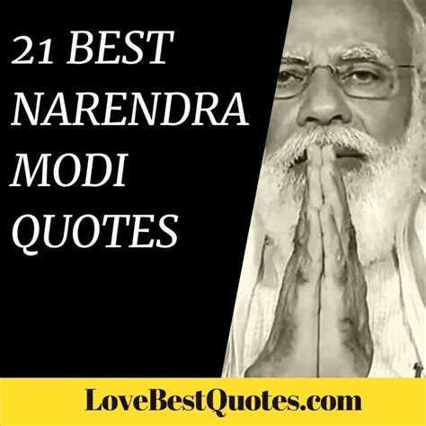 21 Best Narendra Modi Quotes | Love Best Quotes