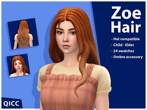 Sims 4 Cc Hair Female Maxis Match - 2024 HairStyles Ideas