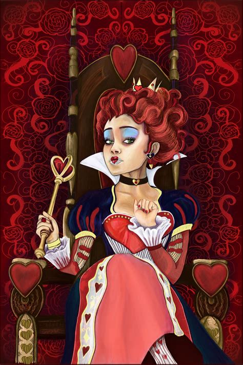 The Queen of Hearts by AliciaV on DeviantArt