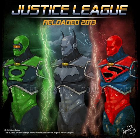 Rough Concept Art - Justice League - Reloaded 2013 on Behance