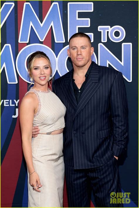 Scarlett Johansson & Channing Tatum Flew to NYC for 'Fly Me to the Moon ...