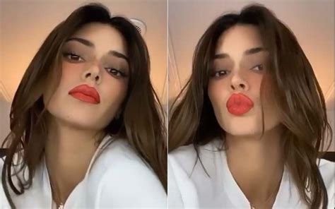 Kendall Jenner Red Lipstick Makeup | Lipstutorial.org