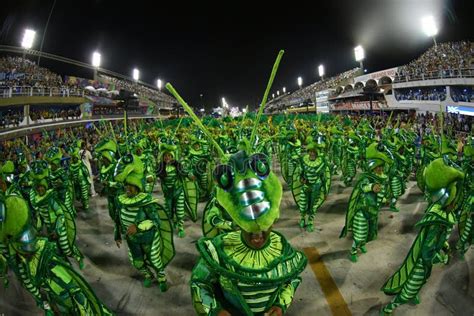 Samba Schools Parade - Carnival Editorial Photo - Image of parade ...