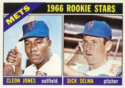 Cleon Jones Mets Topps Baseball Cards Thru the Years