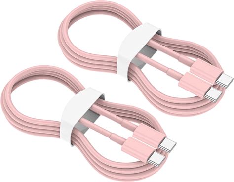 Amazon.com: iPhone 15 Charger Cord,USB C to USB C Charging Cable 2Pack ...