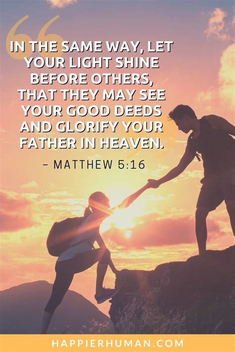 31 Bible Verses About Helping Others in Need - Happier Human