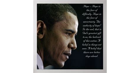 Barack Obama Hope Poster | Zazzle